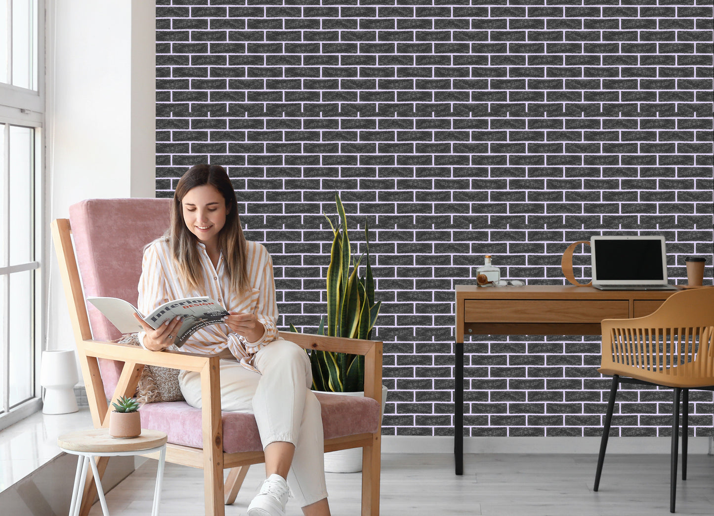Wallpaper Decorative Bricks