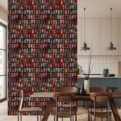Wallpaper Colorful Bricks