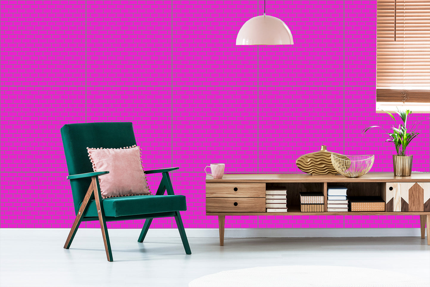 Wallpaper Modern Colorful Brick For The Office