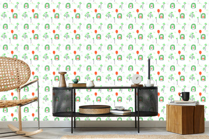 Wallpaper Scandinavian Style Nature Children's Room