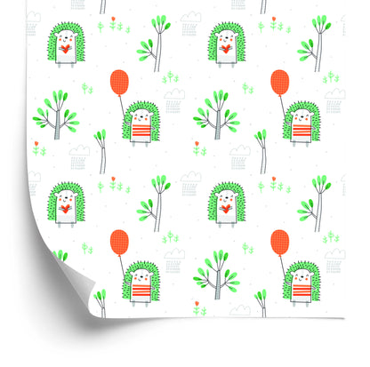 Wallpaper Scandinavian Style Nature Children's Room