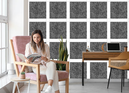 Wallpaper Gray Scratched Concrete