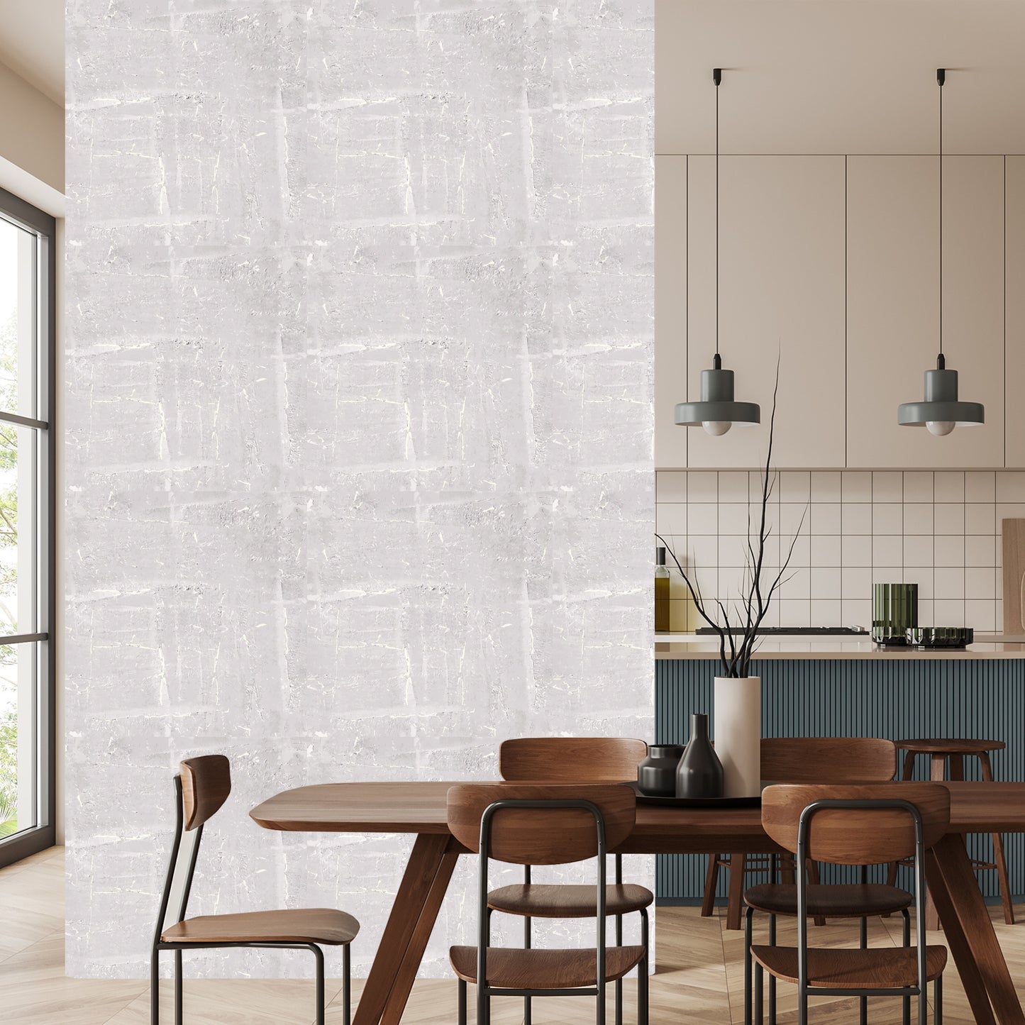 Wallpaper Bright Cracked Concrete