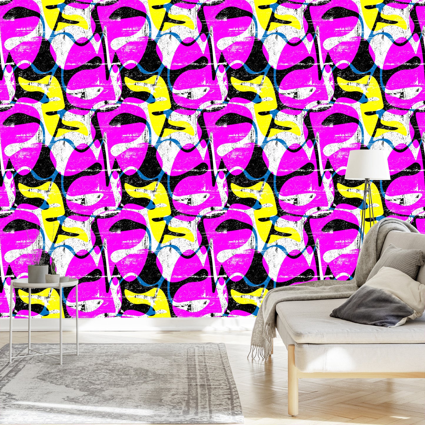 Wallpaper Colorful Graffiti Drawings