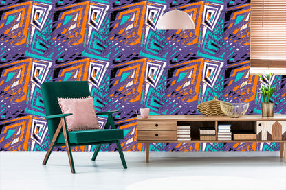 Wallpaper Modern Graffiti Drawings