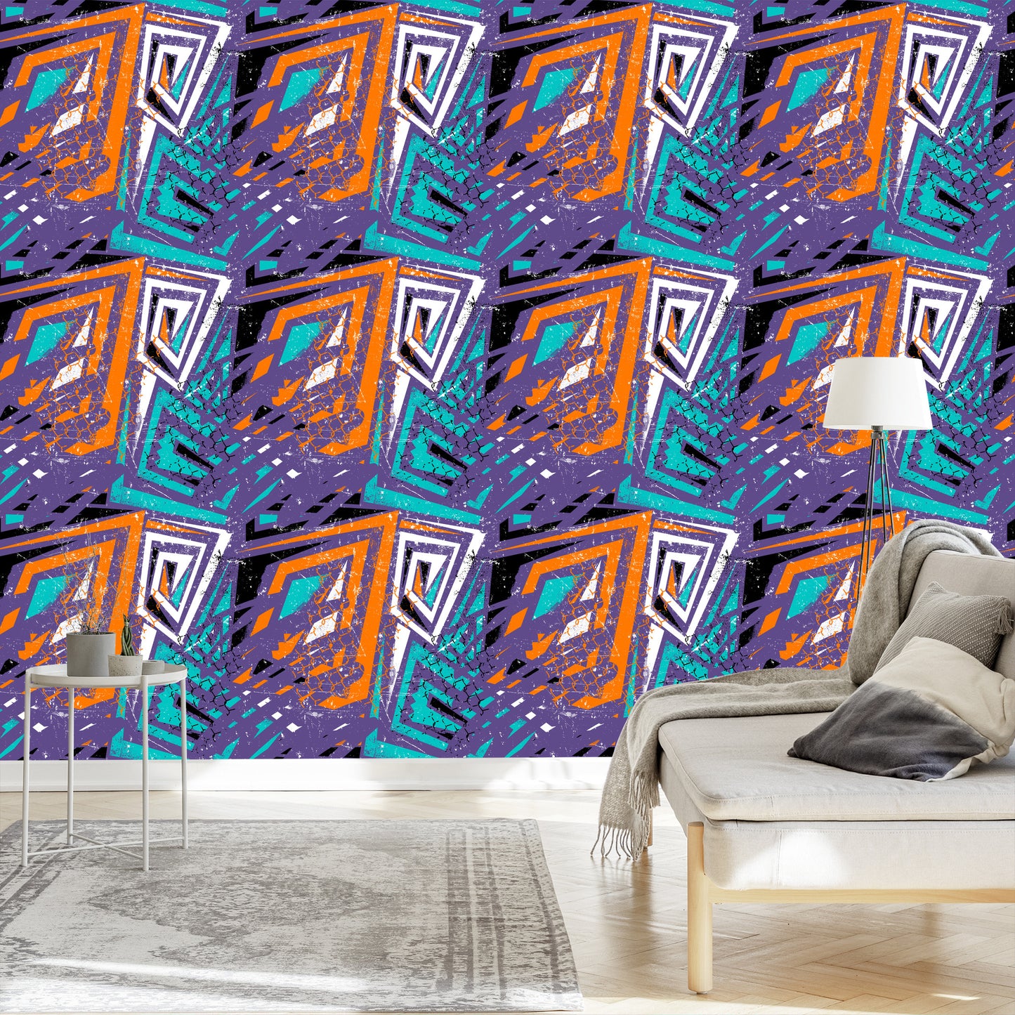 Wallpaper Modern Graffiti Drawings