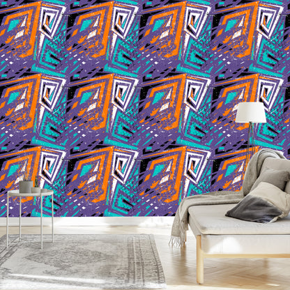 Wallpaper Modern Graffiti Drawings