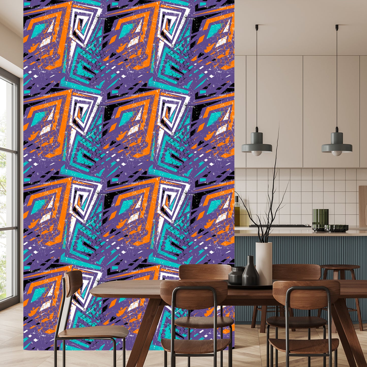 Wallpaper Modern Graffiti Drawings