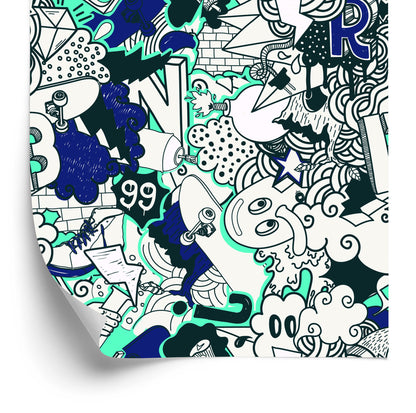 Wallpaper Modern Graffiti