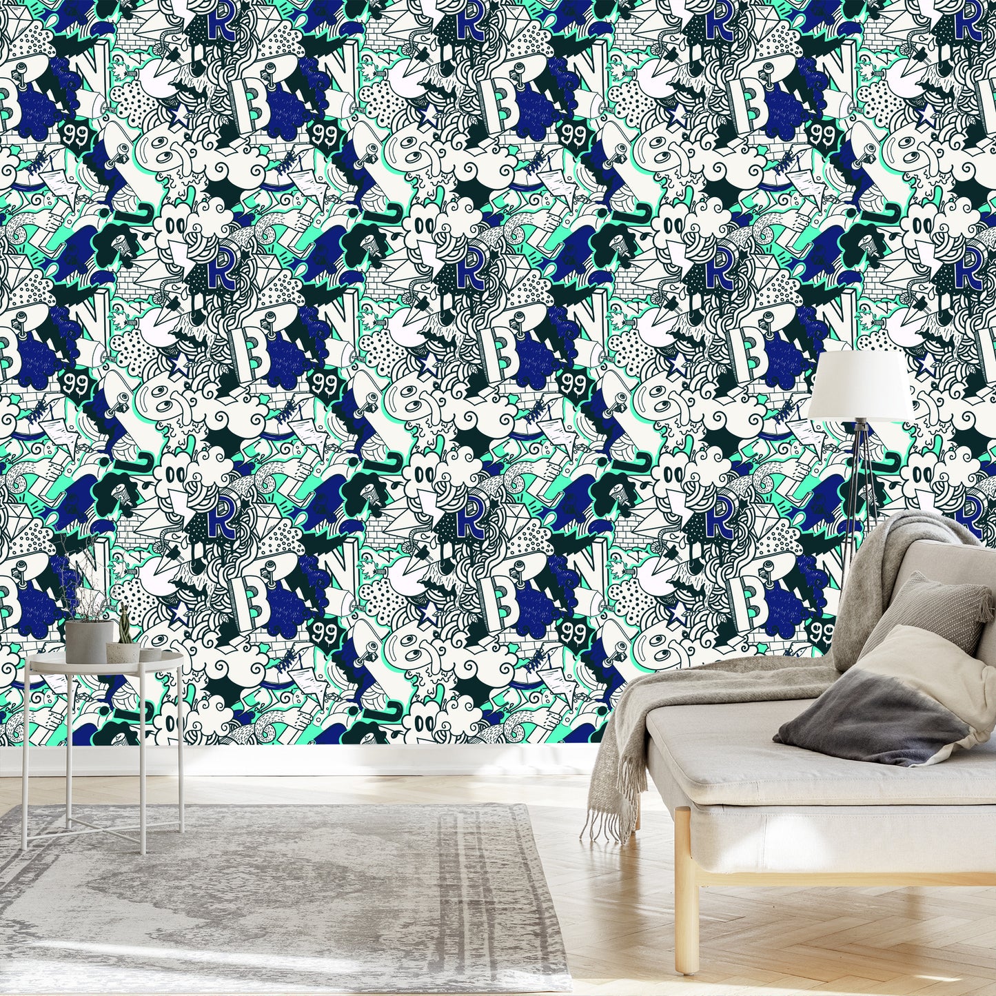 Wallpaper Modern Graffiti