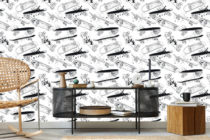 Wallpaper Graffiti Skateboards