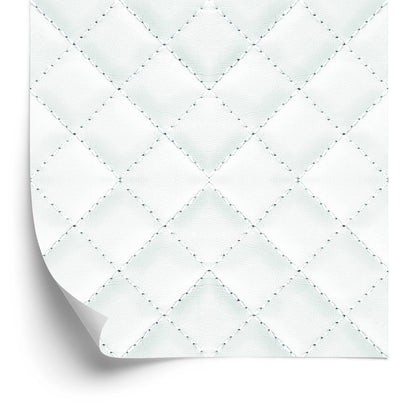 Wallpaper Patterned Quilted Leather