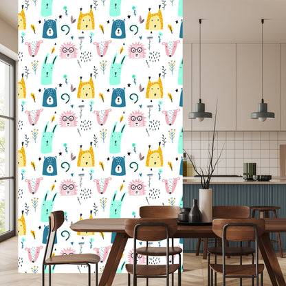Wallpaper For Children - Forest Animals