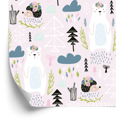 Wallpaper For Children - Forest Animals