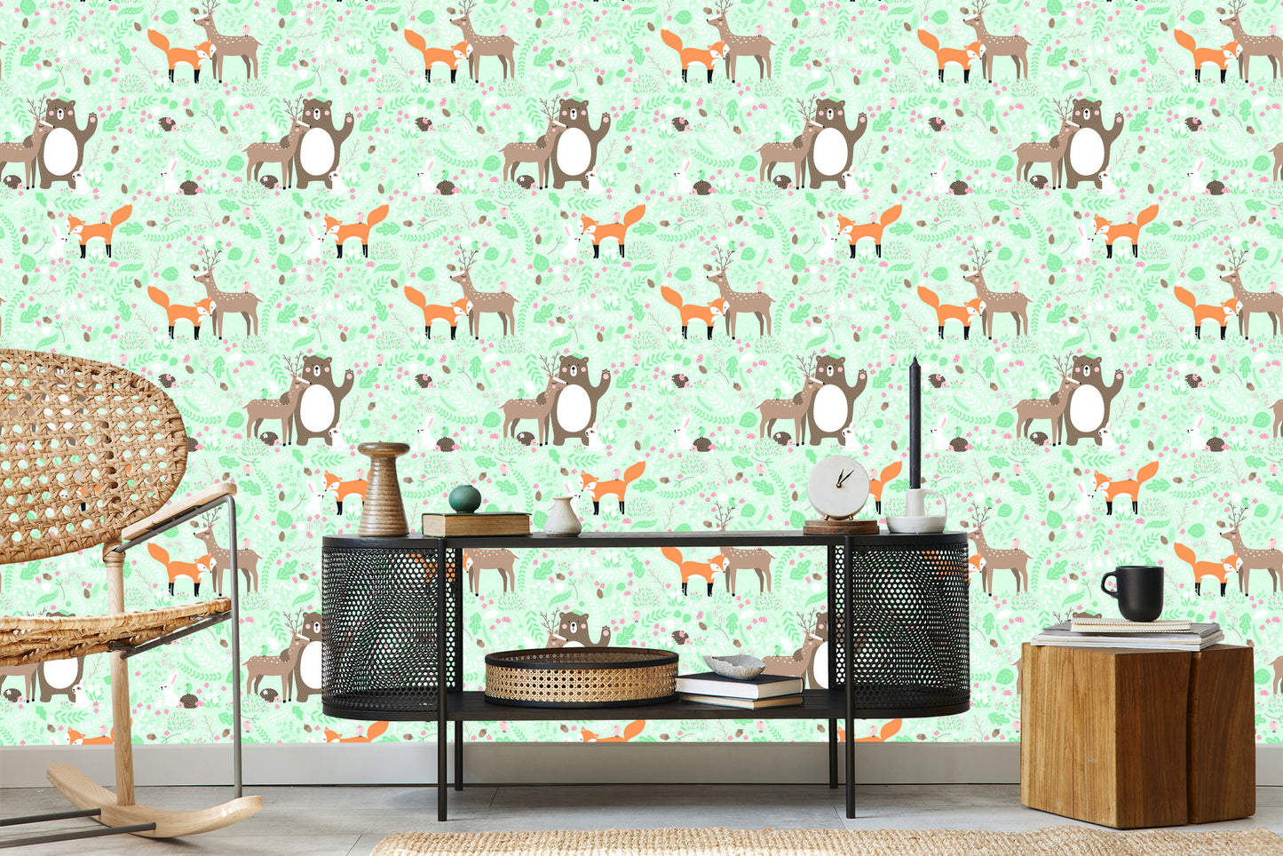 Wallpaper For Children - Friends Of The Forest