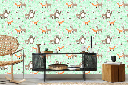 Wallpaper For Children - Friends Of The Forest