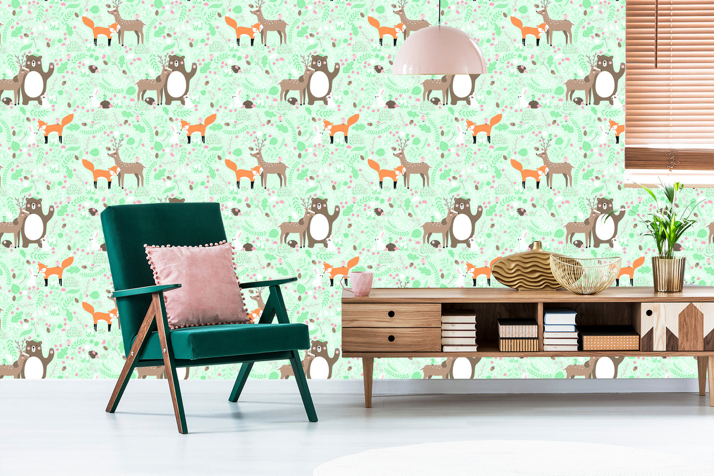 Wallpaper For Children - Friends Of The Forest