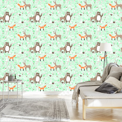 Wallpaper For Children - Friends Of The Forest