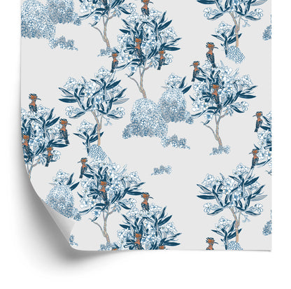 Wallpaper Hoopoes On The Trees