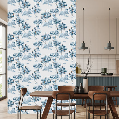 Wallpaper Hoopoes On The Trees