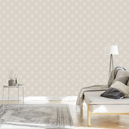 Wallpaper Stylish Mosaic With Ornaments