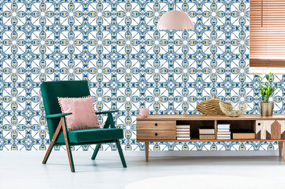 Wallpaper Colorful Mosaic In Eastern Style