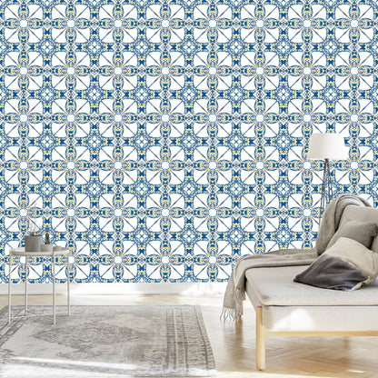 Wallpaper Colorful Mosaic In Eastern Style