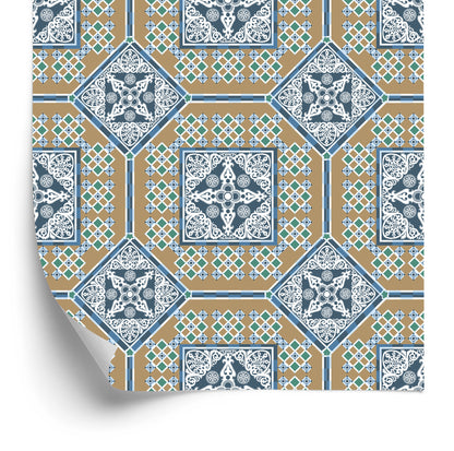 Wallpaper Beautiful Ornate Moroccan Mosaic