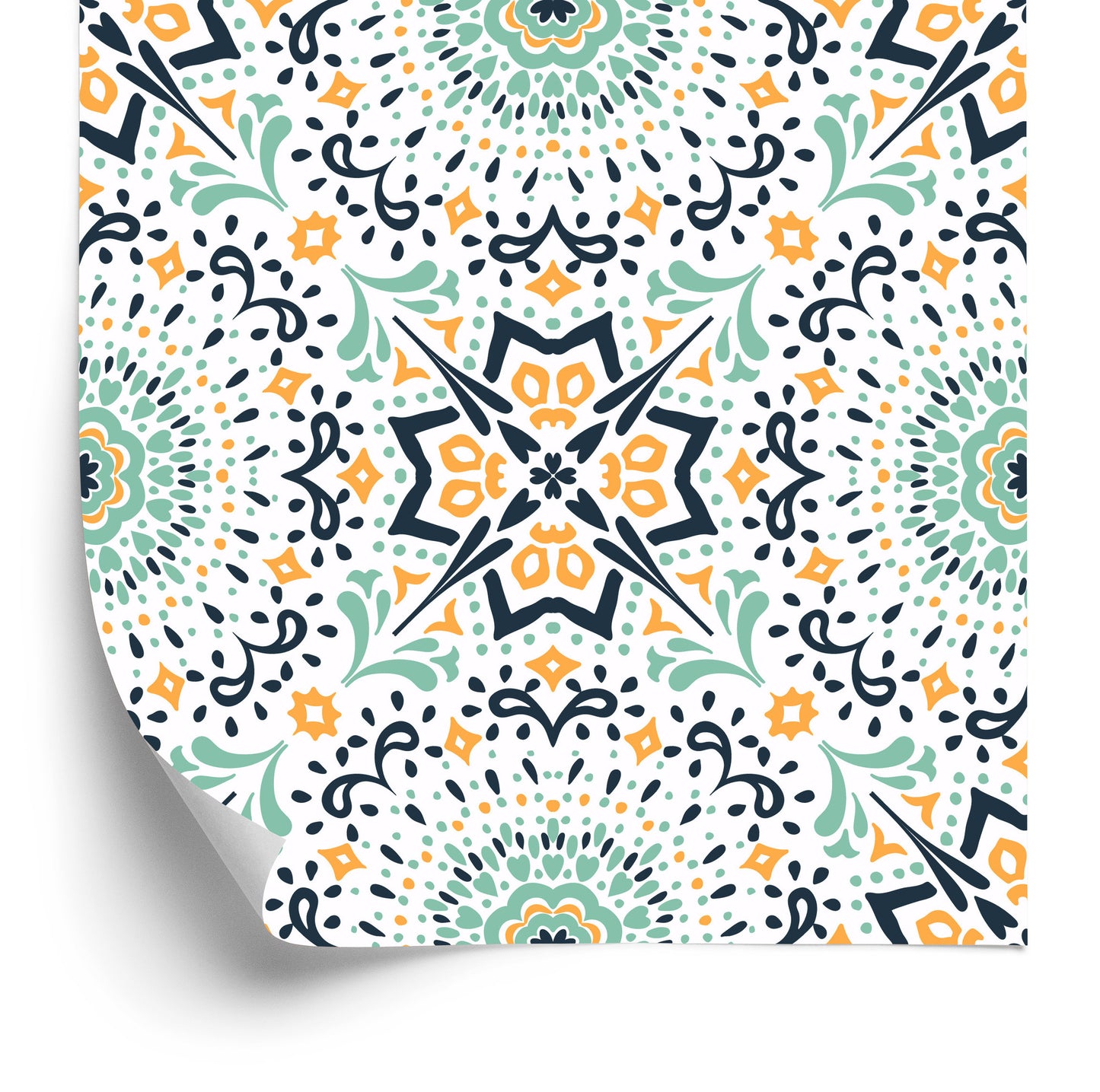 Wallpaper Ornamental Abstraction