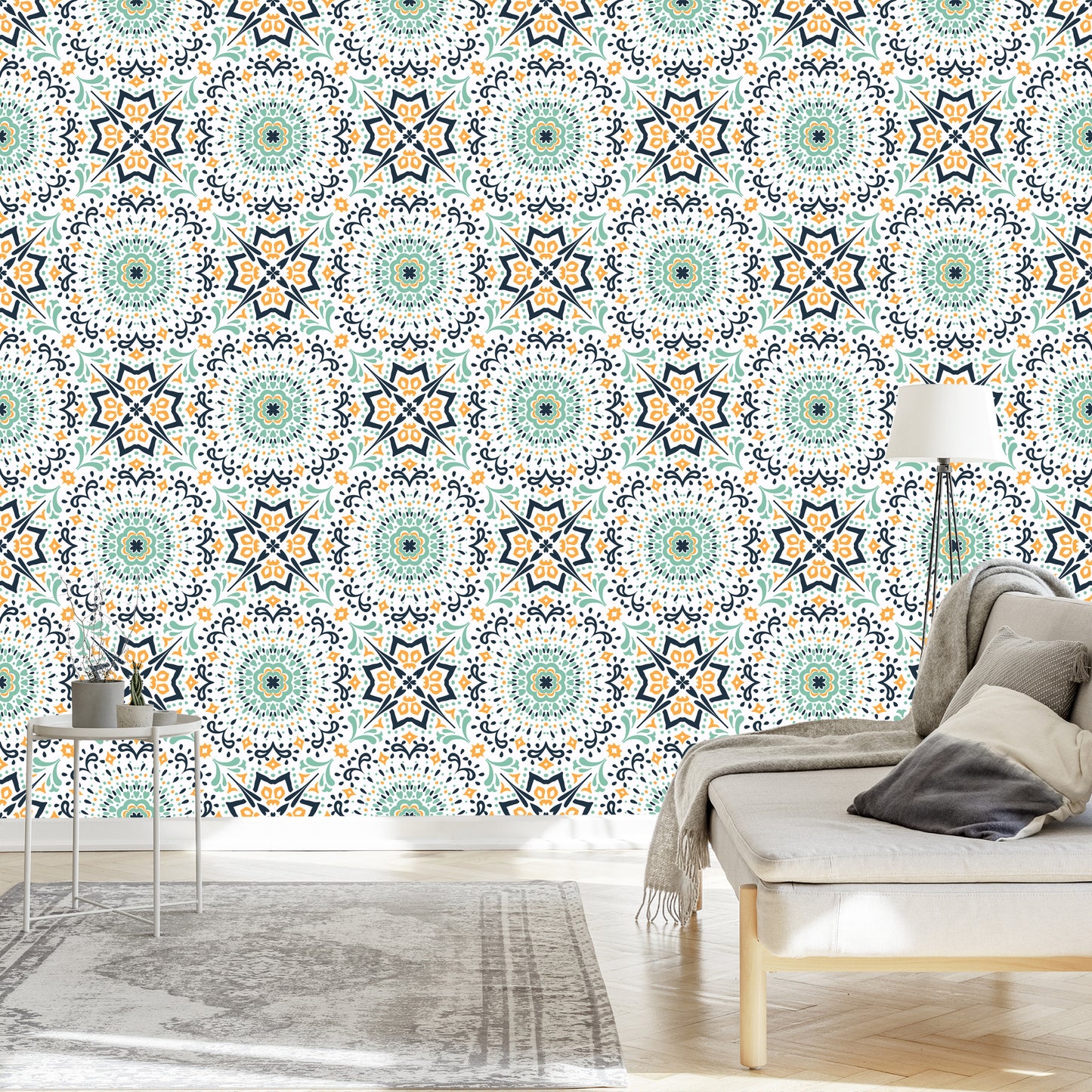 Wallpaper Ornamental Abstraction