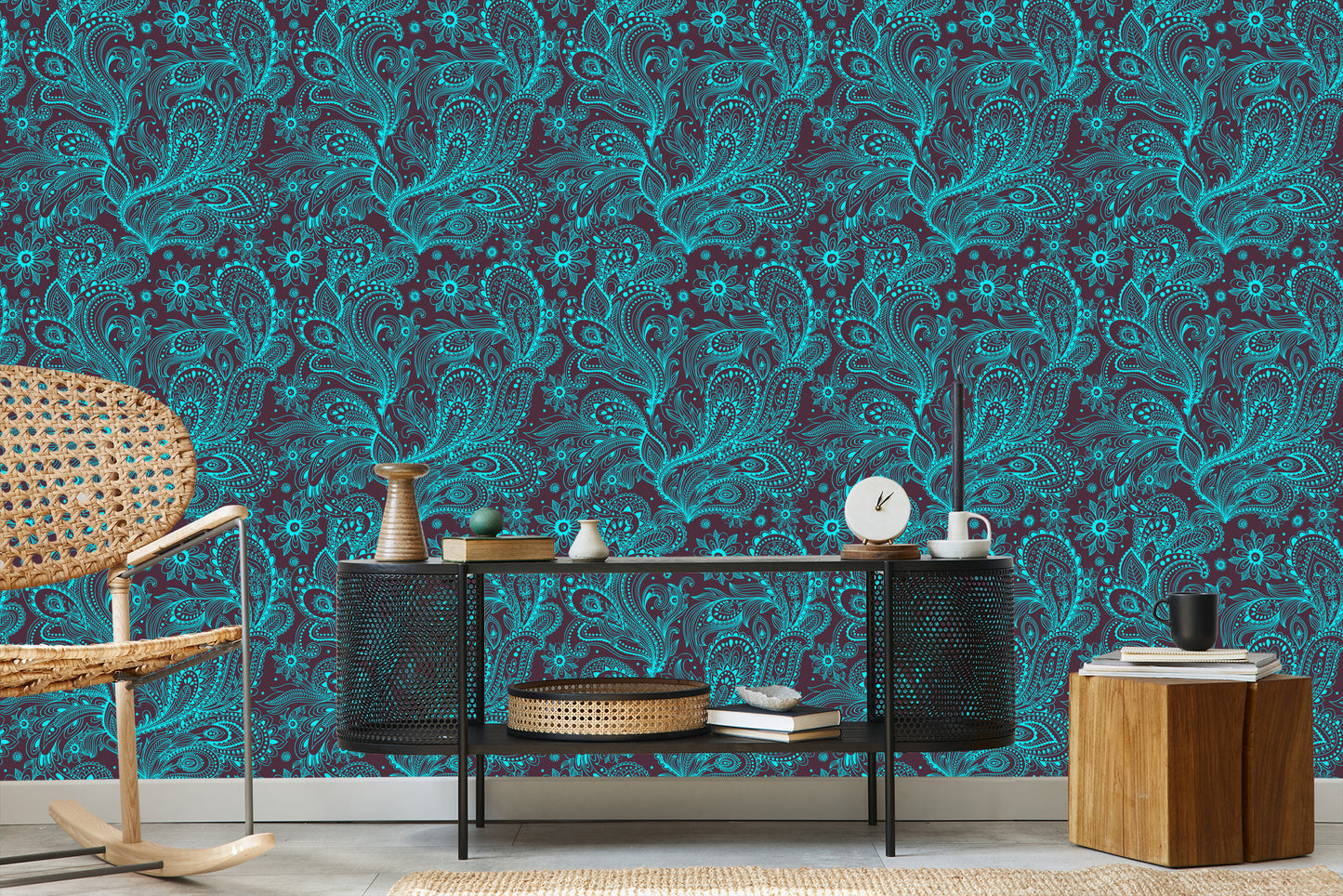 Wallpaper Exotic Ornaments