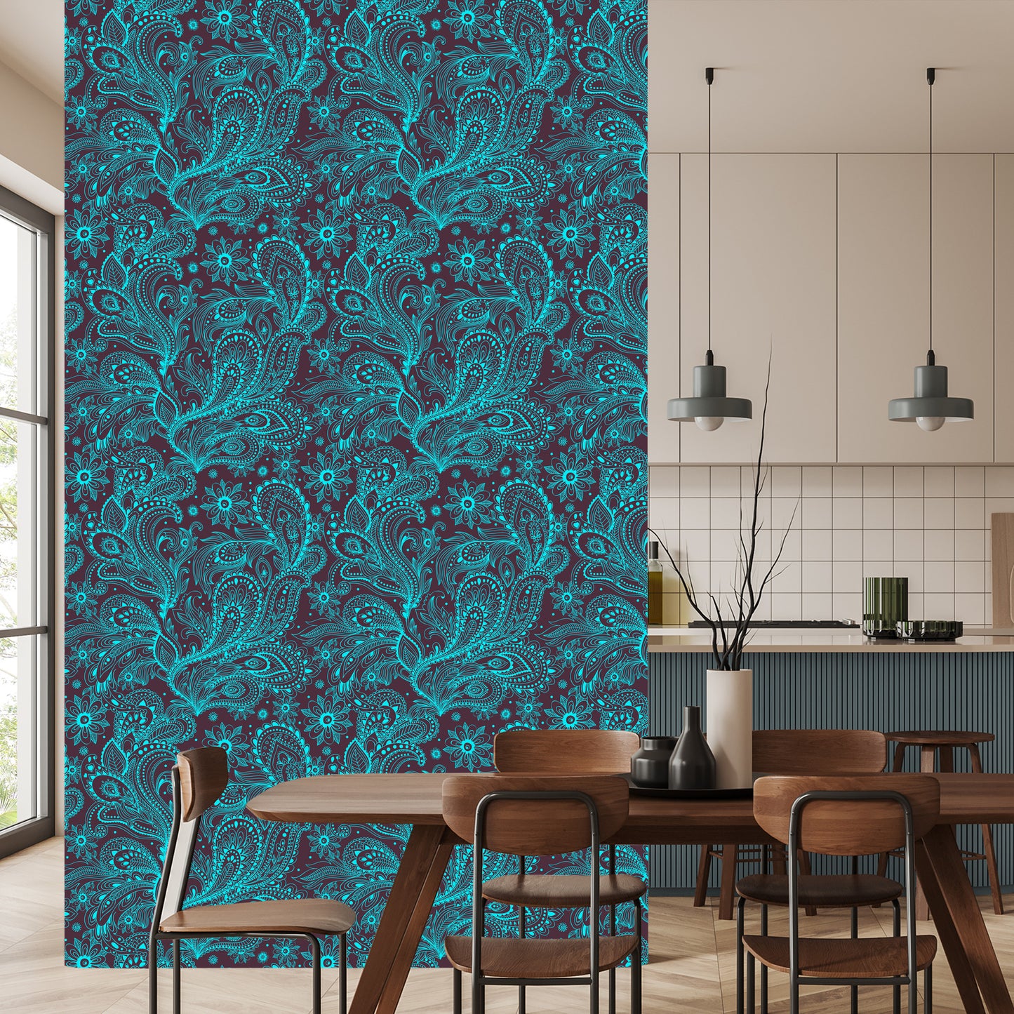 Wallpaper Exotic Ornaments