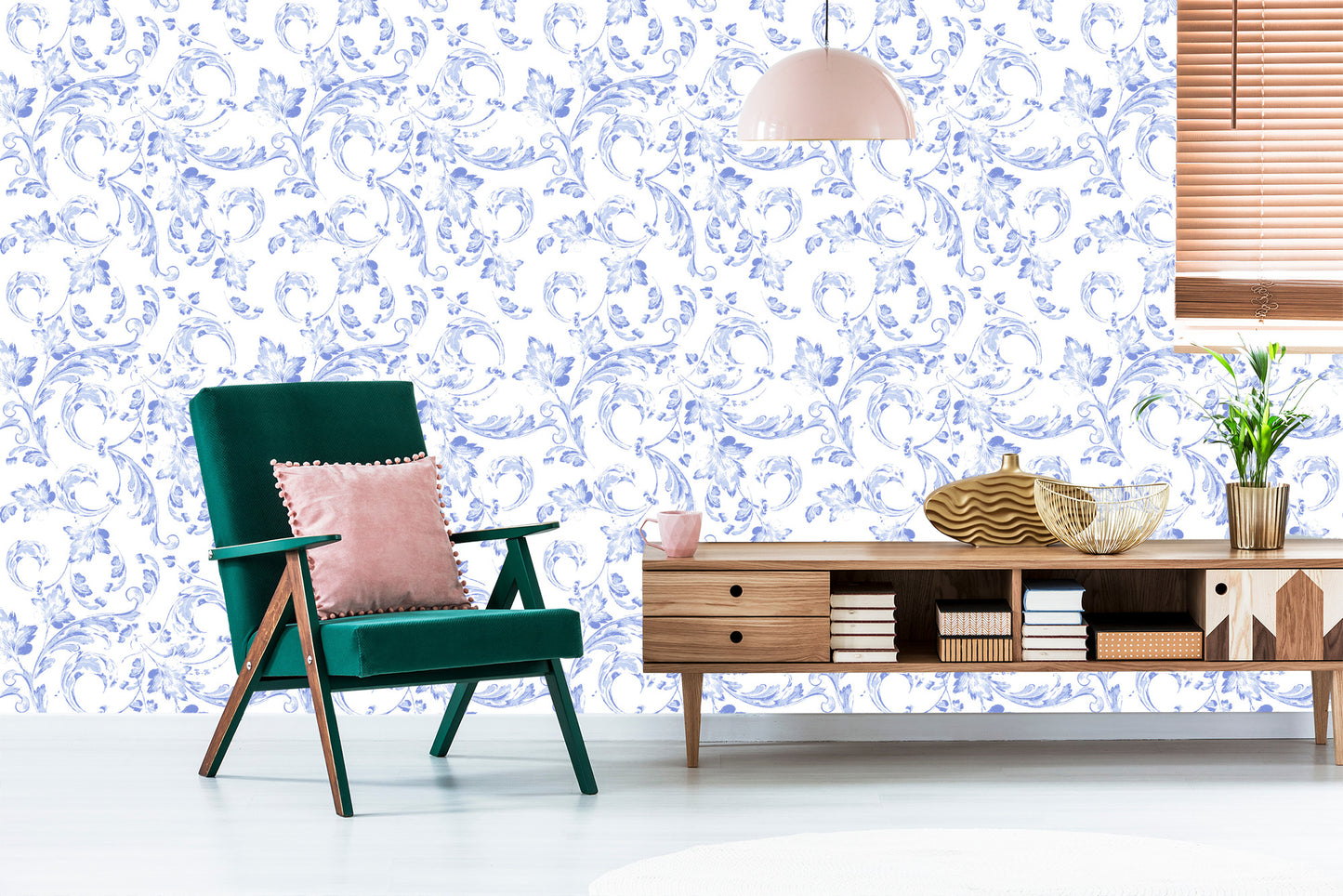 Wallpaper Ornamental Vegetation