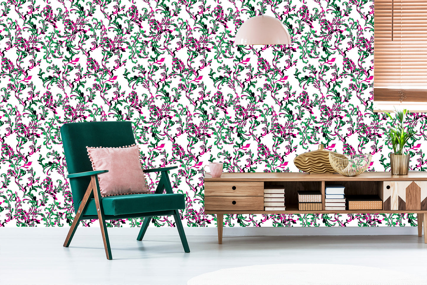 Wallpaper Ornamental Abstraction