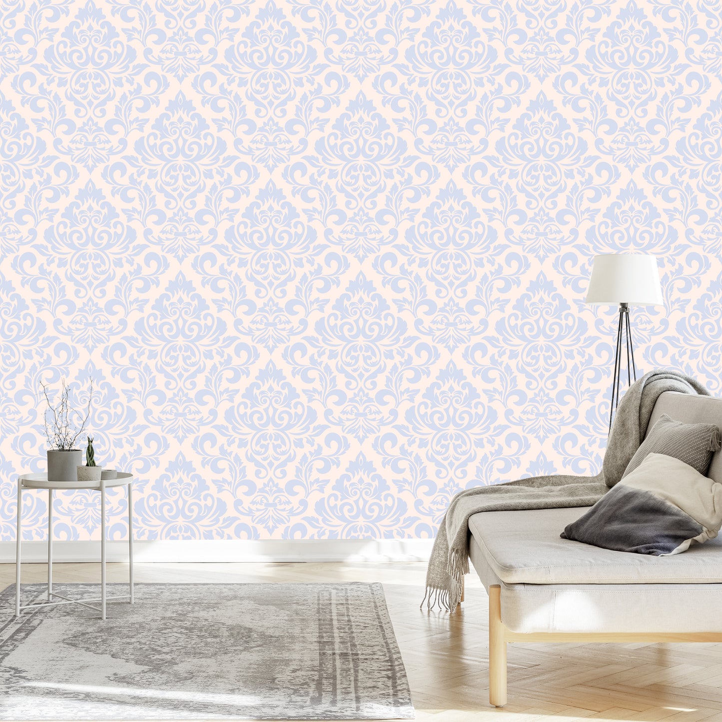 Wallpaper Damascus Ornament