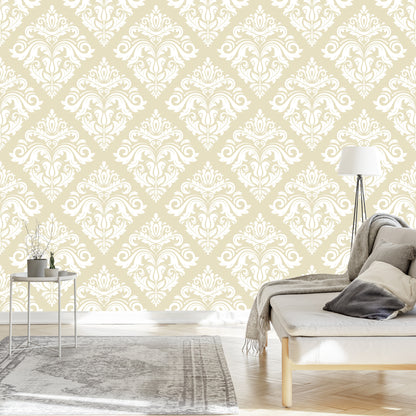 Wallpaper Beautiful Classic Ornaments