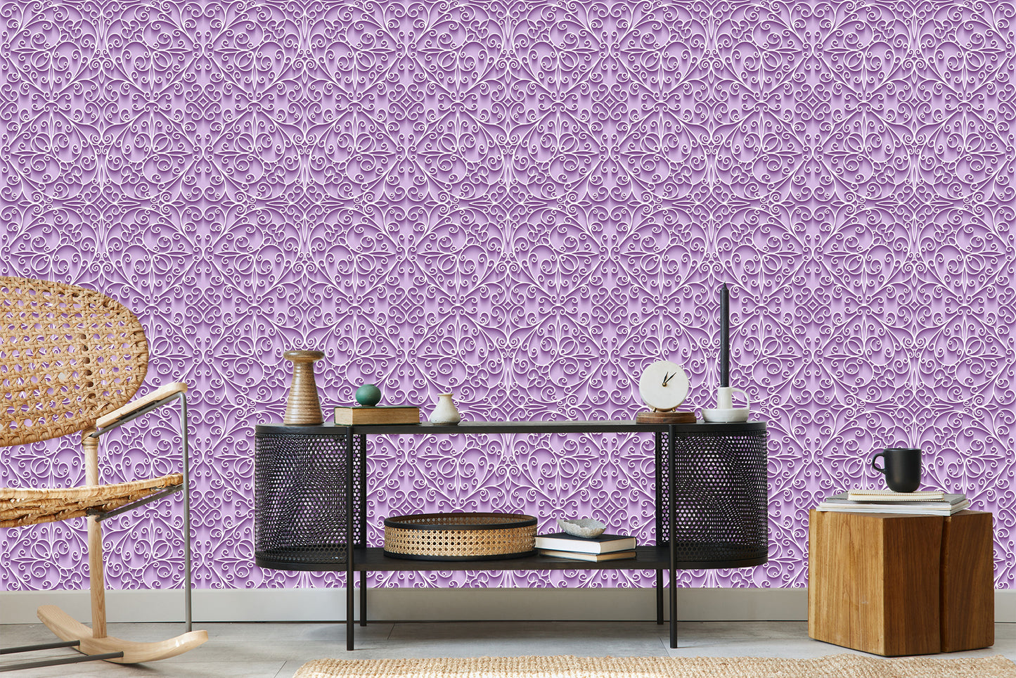 Wallpaper Beautiful Ornamental Patterns