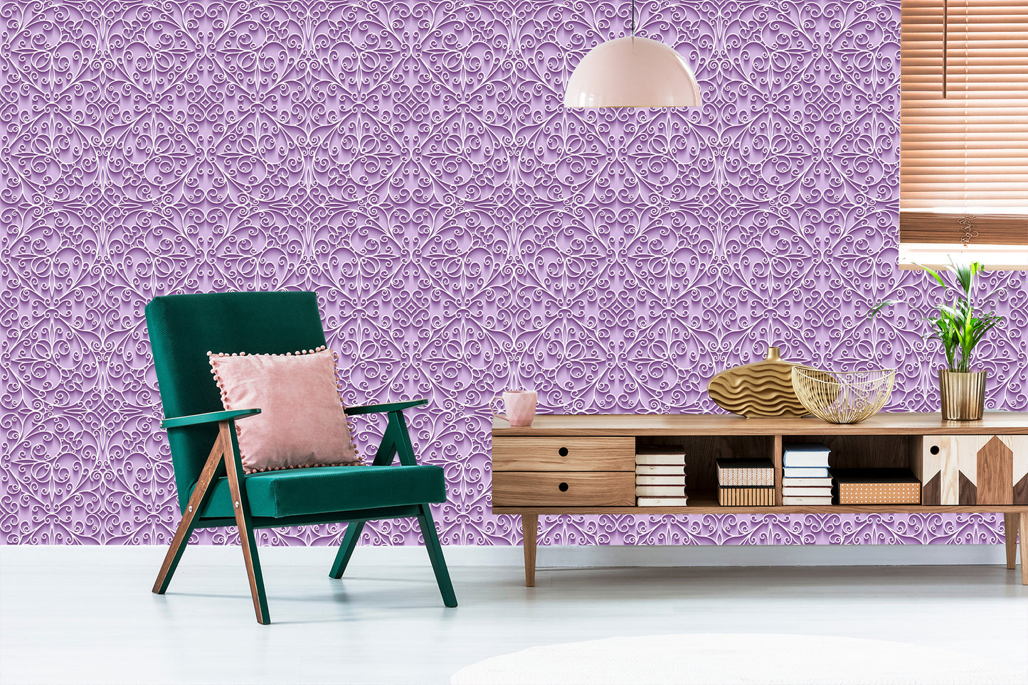 Wallpaper Beautiful Ornamental Patterns