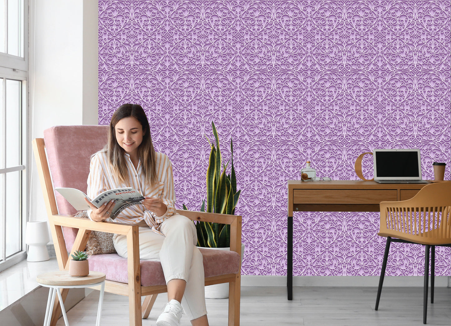 Wallpaper Beautiful Ornamental Patterns