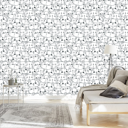 Wallpaper For Children - Little Cats
