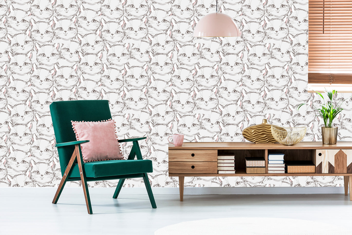 Wallpaper For Children - Little Cats