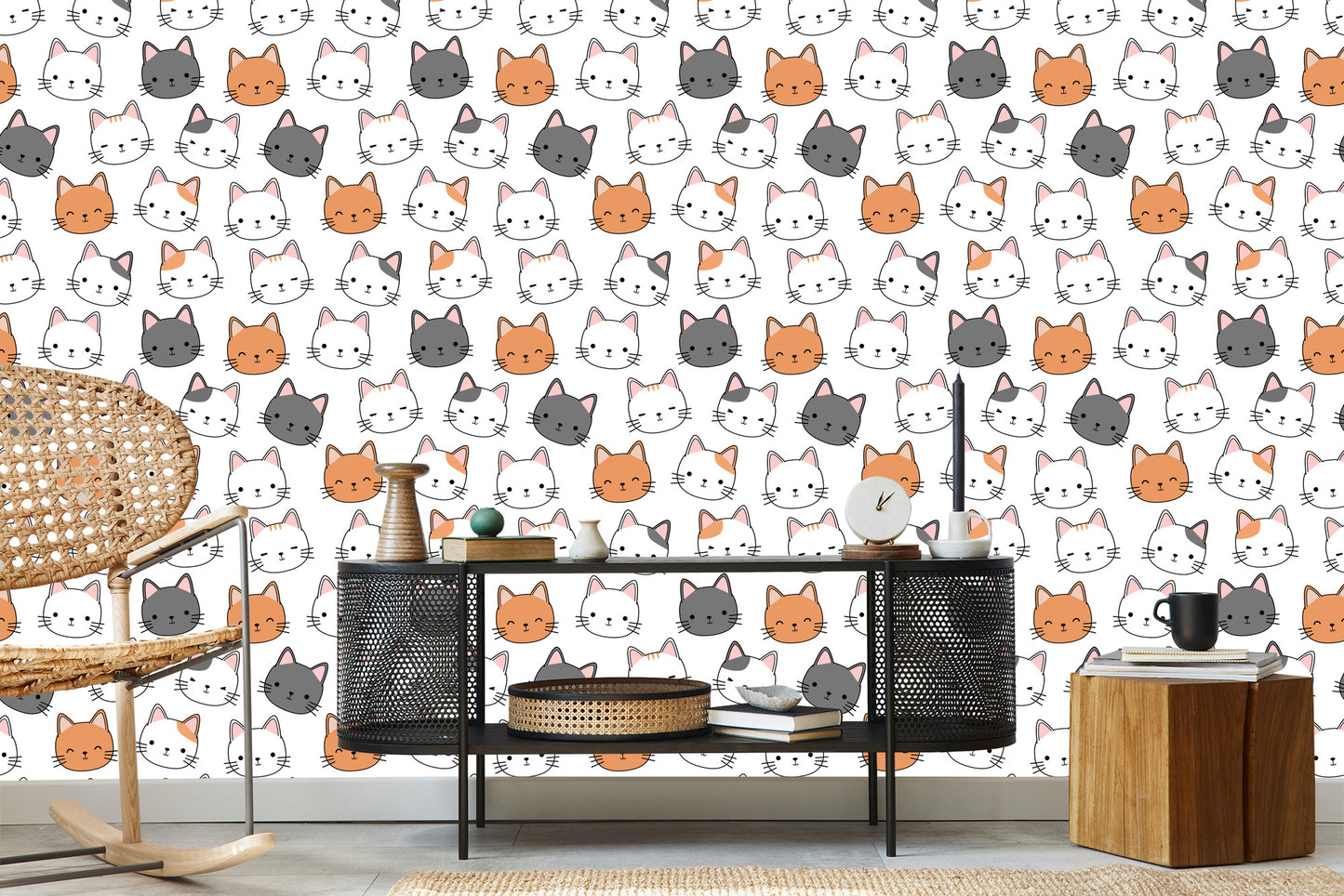 Wallpaper For Children - Little Cats