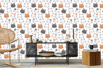 Wallpaper For Children - Little Cats