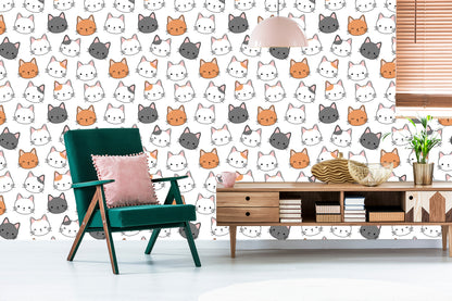 Wallpaper For Children - Little Cats