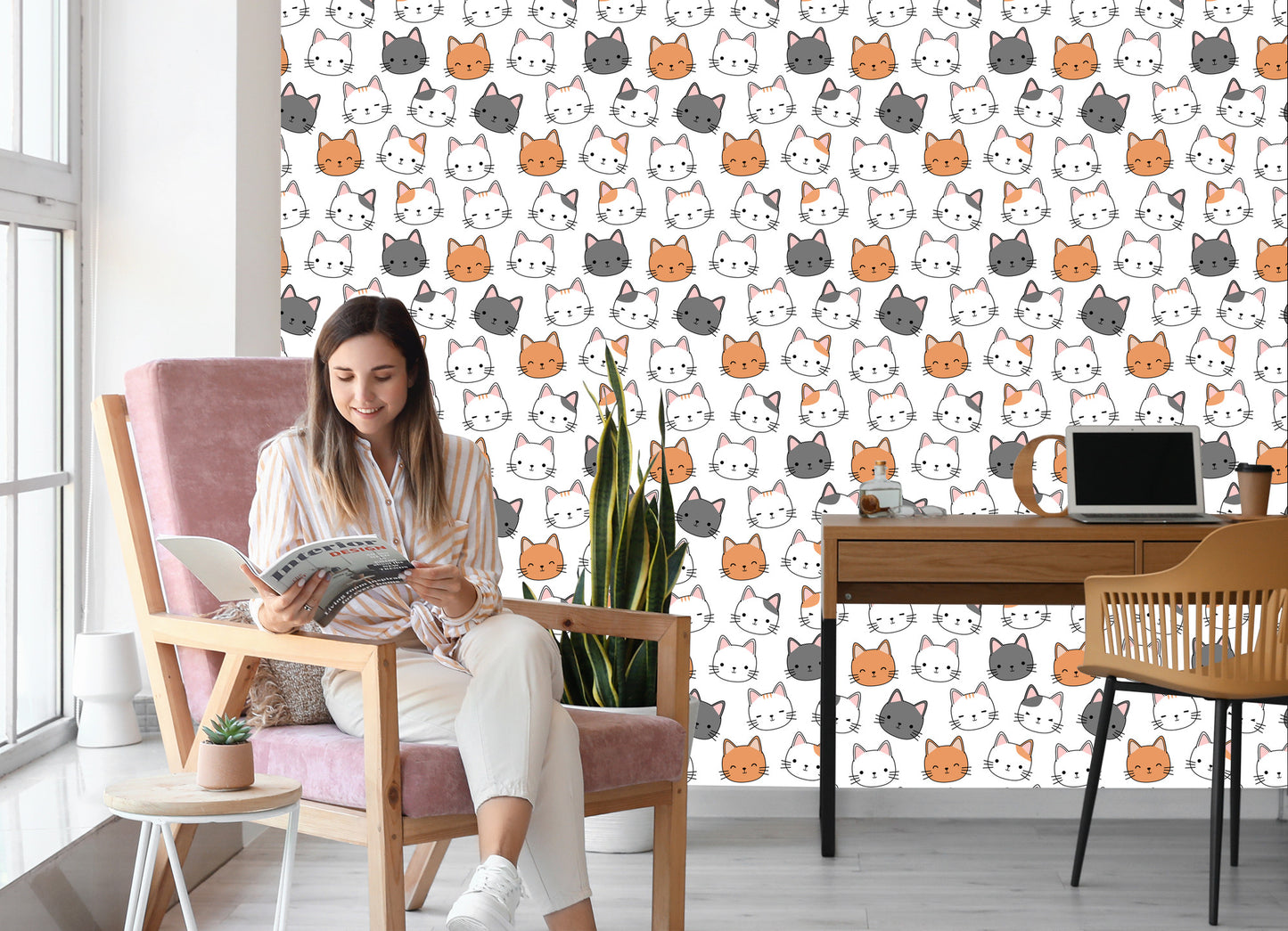Wallpaper For Children - Little Cats