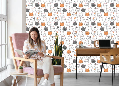 Wallpaper For Children - Little Cats