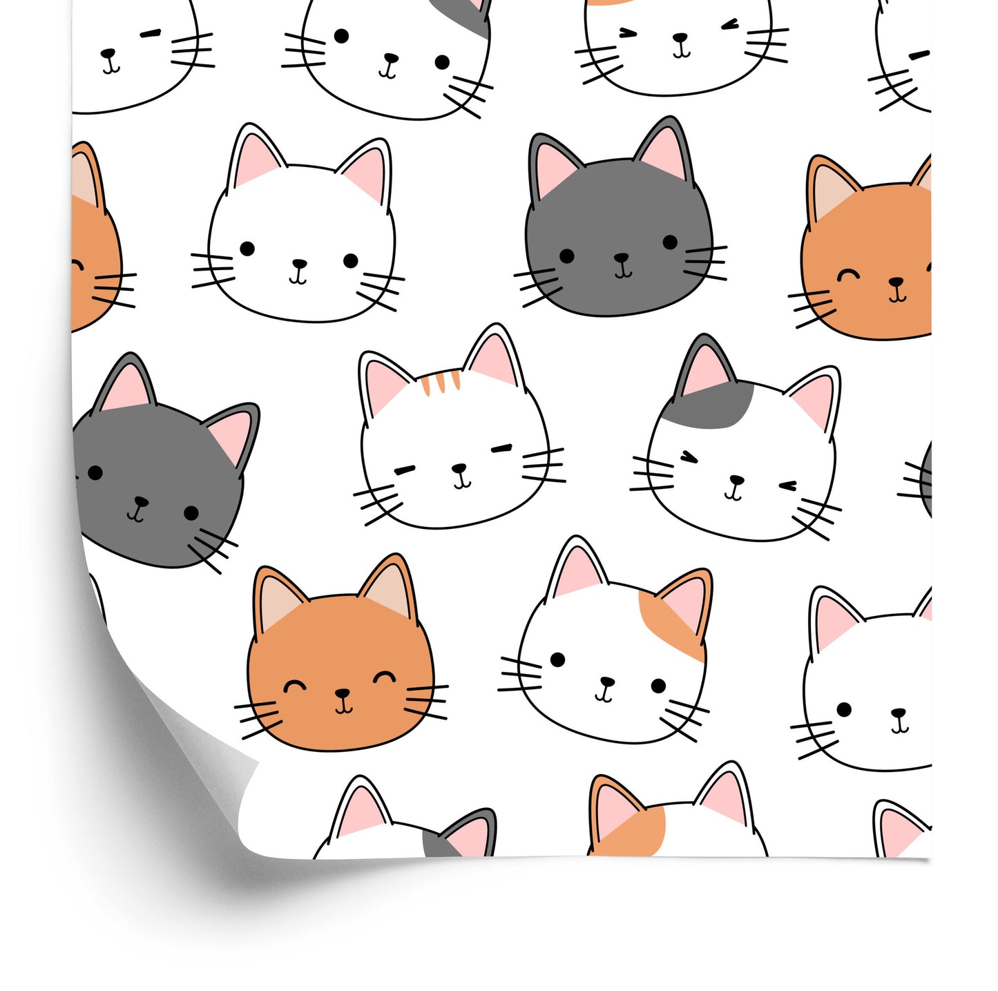 Wallpaper For Children - Little Cats