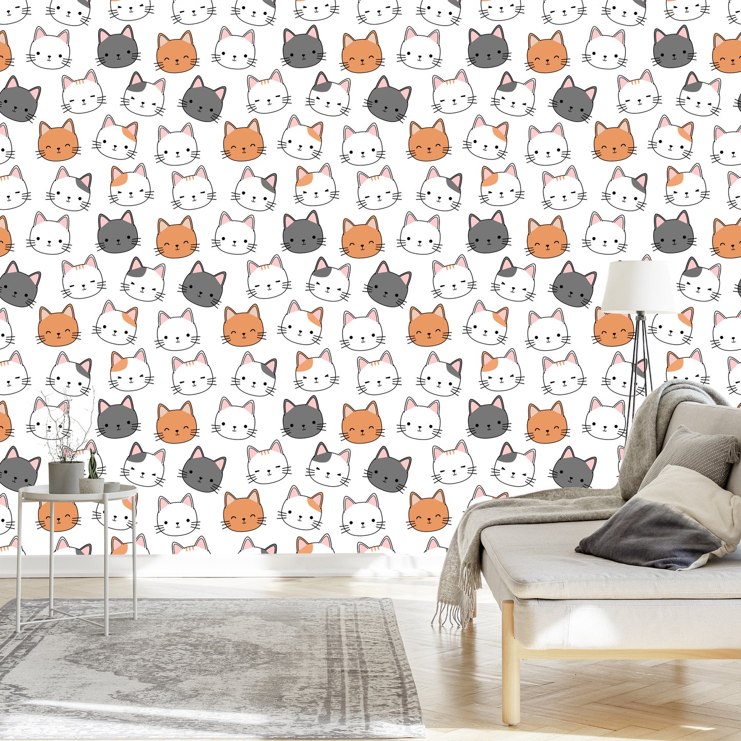 Wallpaper For Children - Little Cats