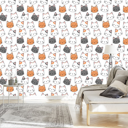 Wallpaper For Children - Little Cats