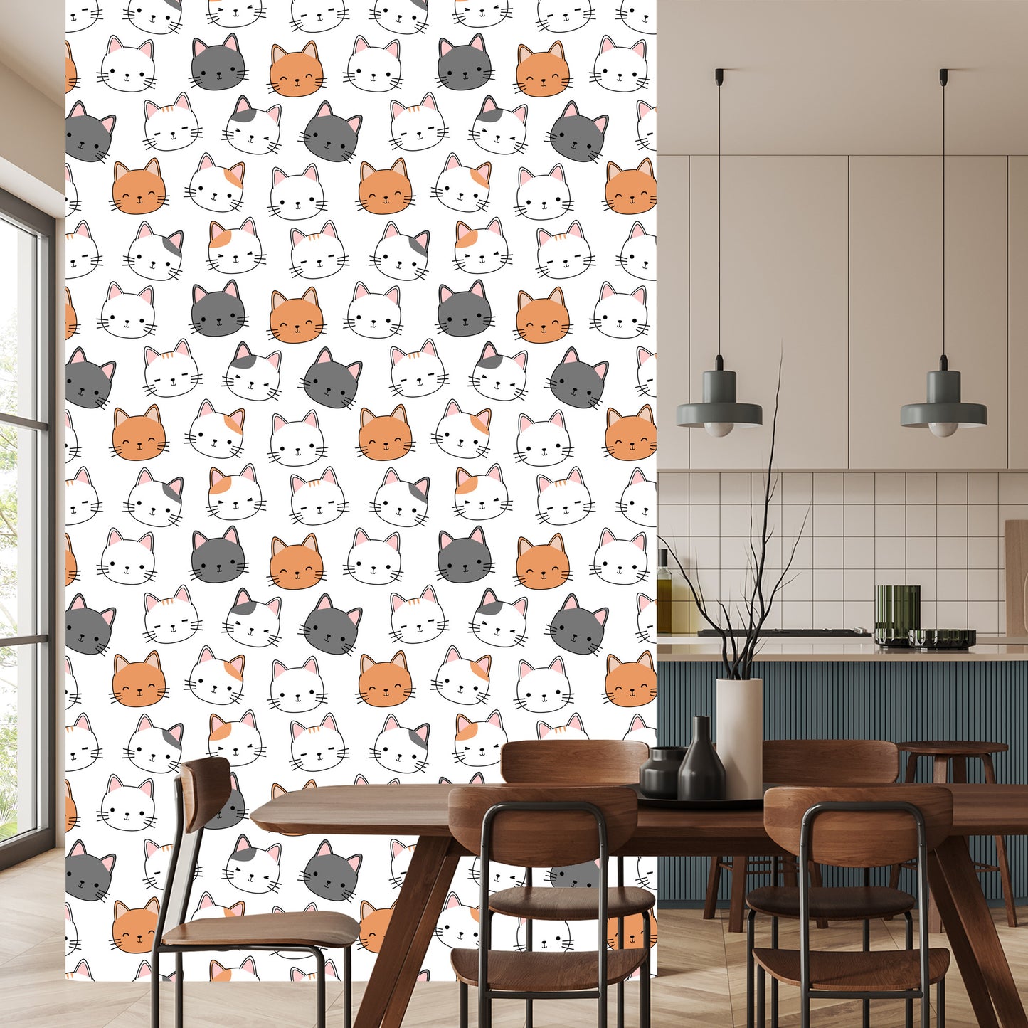 Wallpaper For Children - Little Cats